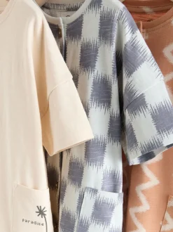 Next À boutons imprimés neutres ening - Barboteuse Jersey Baby 3 Pack Online