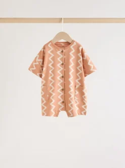 Next À boutons imprimés neutres ening - Barboteuse Jersey Baby 3 Pack Online