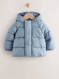 Next À capuche bleue - Doudoune bébé (0mois-2ans) Online