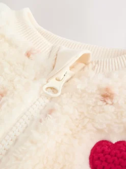 Next À pois - Heavyweight Fleece Bébé Combinaison de nuit Hot