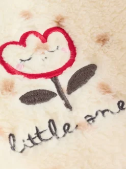 Next À pois - Heavyweight Fleece Bébé Combinaison de nuit Hot