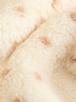 Next À pois - Heavyweight Fleece Bébé Combinaison de nuit Hot