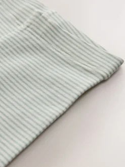 Next Abeille Rayure Vert/Écru - Leggings embellis (3mths-7yrs) Sale