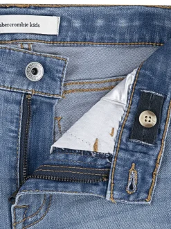 Abercrombie & Fitch Jean évasé taille haute Hot