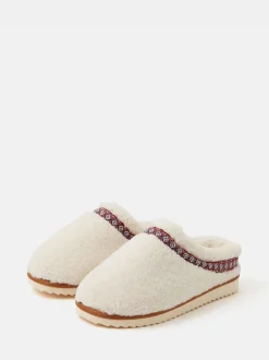 Accessorize chaussons mules en peau de mouton Hot