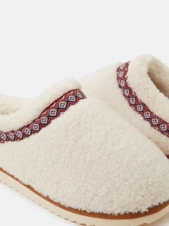 Accessorize chaussons mules en peau de mouton Hot