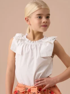 Angel & Rocket Blouse tissée à épaules Laurel Nœud Hot