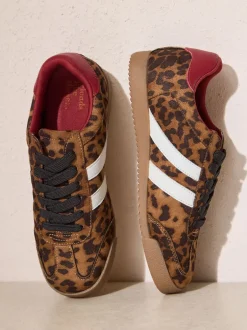 Friends Like These animal - Baskets de sport LaceUp rétro à semelle en gomme Sale