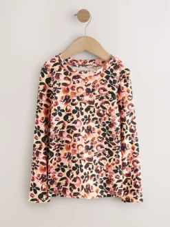 Next - T-shirts côtelés à manches longues Lot de 4 (3à16ans) animal