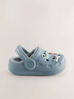 Next Animal bleu - Sabots doublés chaussons Sale