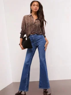 Lipsy Animal brun - Chemises imprimées en mousseline Best