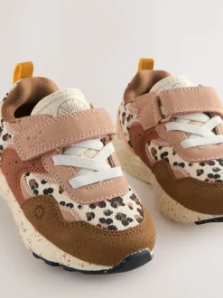 Next Animal neutre - Baskets à lacets élastiques à fermeture tactile Best