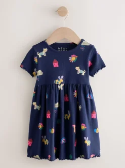 Next Animaux de la marine - Robe côtelée à manches courtes (3mois7ans) Best
