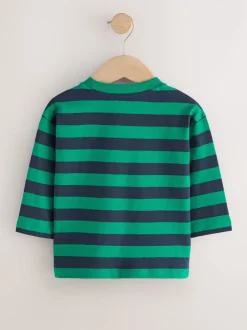 Next - Lot de 5 T-shirts à manches longues (3mois -7ans) Animaux multicolores brillants Online