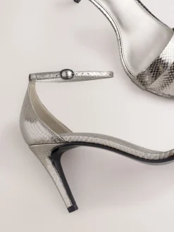 Next Anthracite - Sandales Forever Comfort® à talons et brides Sale