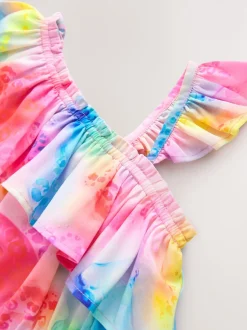 Next Arc-en-ciel - Combinaison à épaules volantées (3-16ans) Online