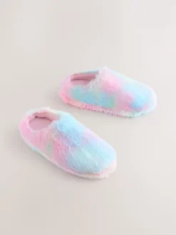 Next Arc-en-ciel - Faux Fur Mule Slippers Best