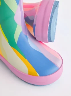 Next - Gérer Wellies Arc-en-ciel Discount