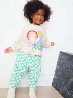 Next Arc-en-ciel - Hauts à manches longues avec personnages, lot de 3 (3mois-7ans) Hot