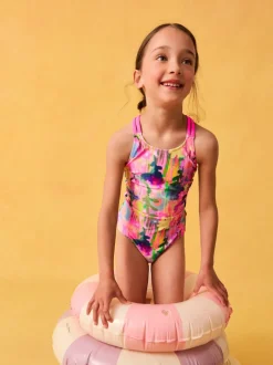 Next - Maillot de bain à double bretelle (3-16yrs) Arc-en-ciel Hot