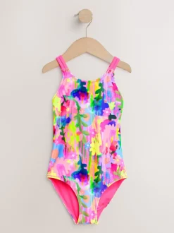 Next - Maillot de bain à double bretelle (3-16yrs) Arc-en-ciel Hot