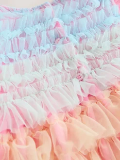 Next Arc-en-ciel - Robes de fête en maille à volants (3mths-8yrs)