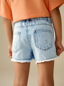 Next Arc-en-ciel - 100Shorts en coton % Frayed Edge Distressed (3-16yrs) Clearance