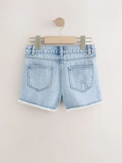 Next Arc-en-ciel - 100Shorts en coton % Frayed Edge Distressed (3-16yrs) Clearance