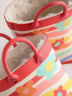 Next - Gérer Wellies Arc-en-ciel multicolore Discount