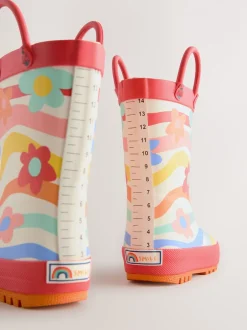 Next - Gérer Wellies Arc-en-ciel multicolore Discount