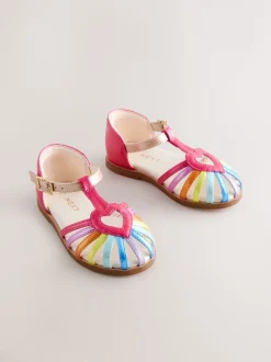Next Arc-en-ciel multicolore - Sandales occasion cœur de pêcheur Best