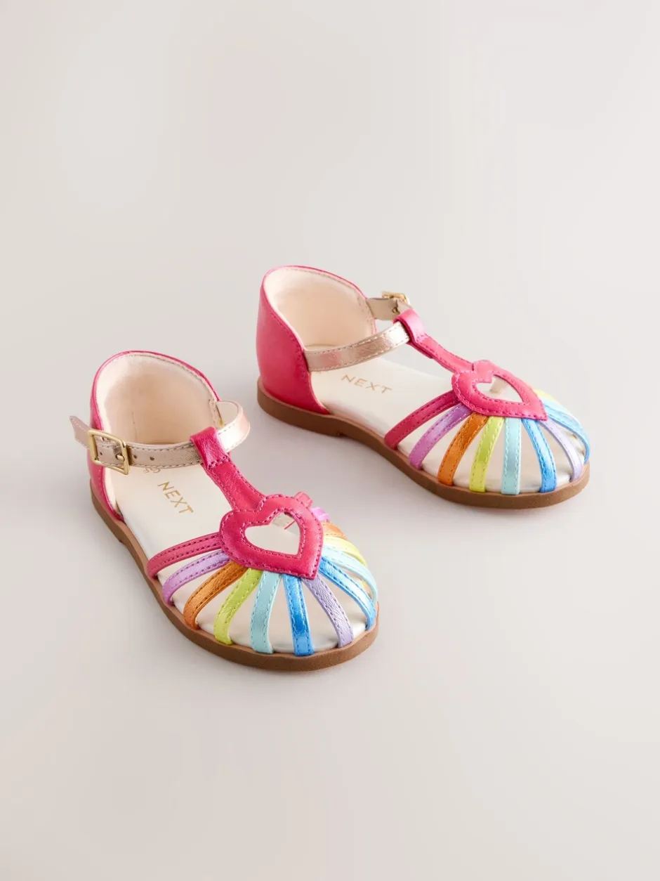 Next Arc-en-ciel multicolore - Sandales occasion cœur de pêcheur Best