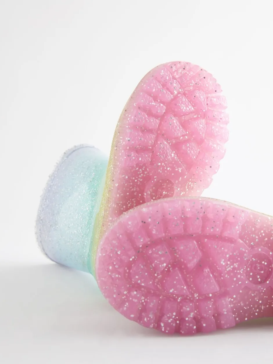 Next Arc-en-ciel multicolore - Wellies Glitter