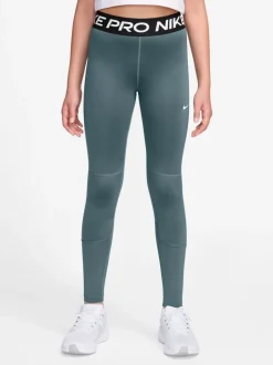 Nike - Leggings Pro Dri-FIT taille haute Ardoise minérale