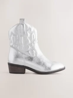 Next Argent - Bottes de cheville occidentales Online