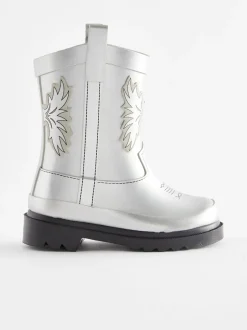 Next Argent - Bottes en caoutchouc occidentales Best