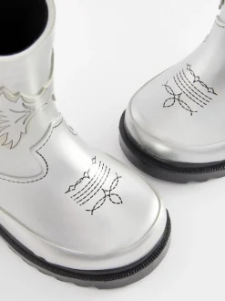 Next Argent - Bottes en caoutchouc occidentales Best
