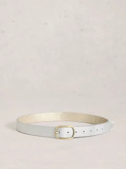White Stuff Argent - ceinture en cuir réversible Outlet