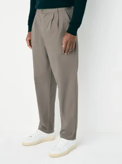 Next argile - Pantalons chinos extensibles à double pli Best