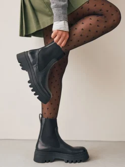 Next - Patron Collants 1 Pack Argyle à cœur noir Discount