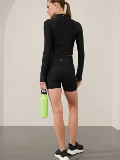 Athleta Pacsetter Ultra taille haute 4" Short Hot