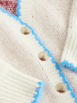 Next Avoine - Cardigan boutonné homard Discount