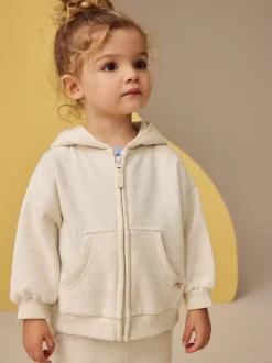 Next - Sweat à capuche zippé (3mths-7yrs) Avoine