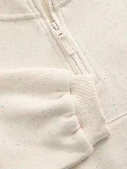 Next - Sweat-shirt à col zippé (3mois-7ans) Avoine Discount