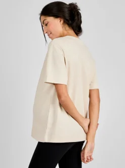 Jojo Maman Bébé - T-shirt de maternité oversize Avoine New