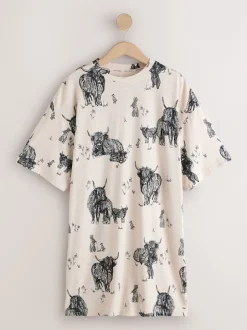 Next Avoine Hamish The Highland Cow - Chemise de nuit douillette Online