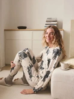 Next Avoine Hamish The Highland Cow - Pyjama confortable à manches longues Best