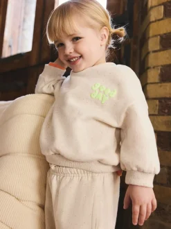 Next Avoine Nep Good Day - Sweat à col ras du cou (3mths-7yrs) New