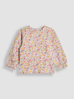 Jojo Maman Bébé Baie motif lapin - Ensemble salopette et haut en velours appliqué Clearance