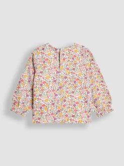 Jojo Maman Bébé Baie motif lapin - Ensemble salopette et haut en velours appliqué Clearance